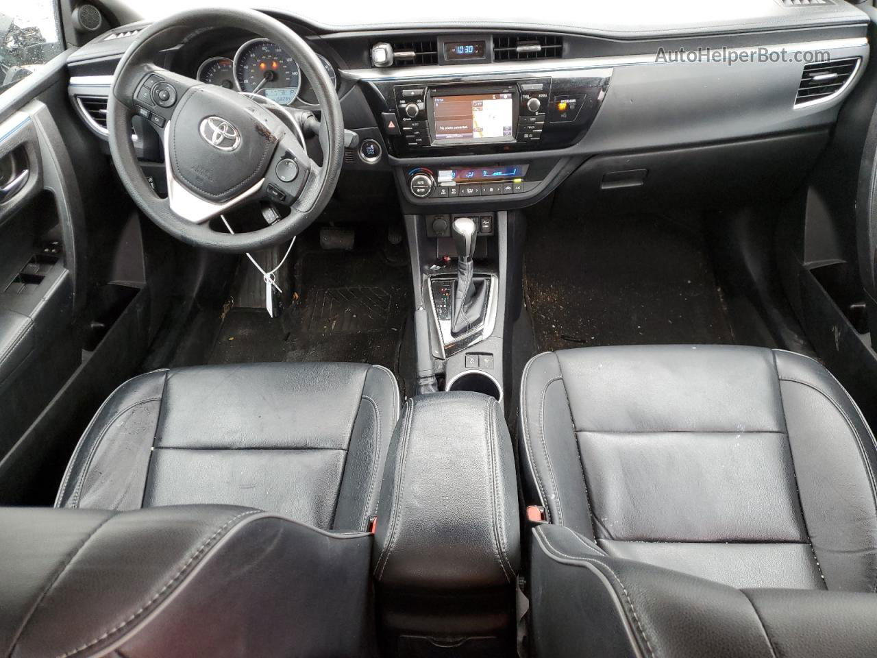 2014 Toyota Corolla L Синий vin: 2T1BURHE9EC201197