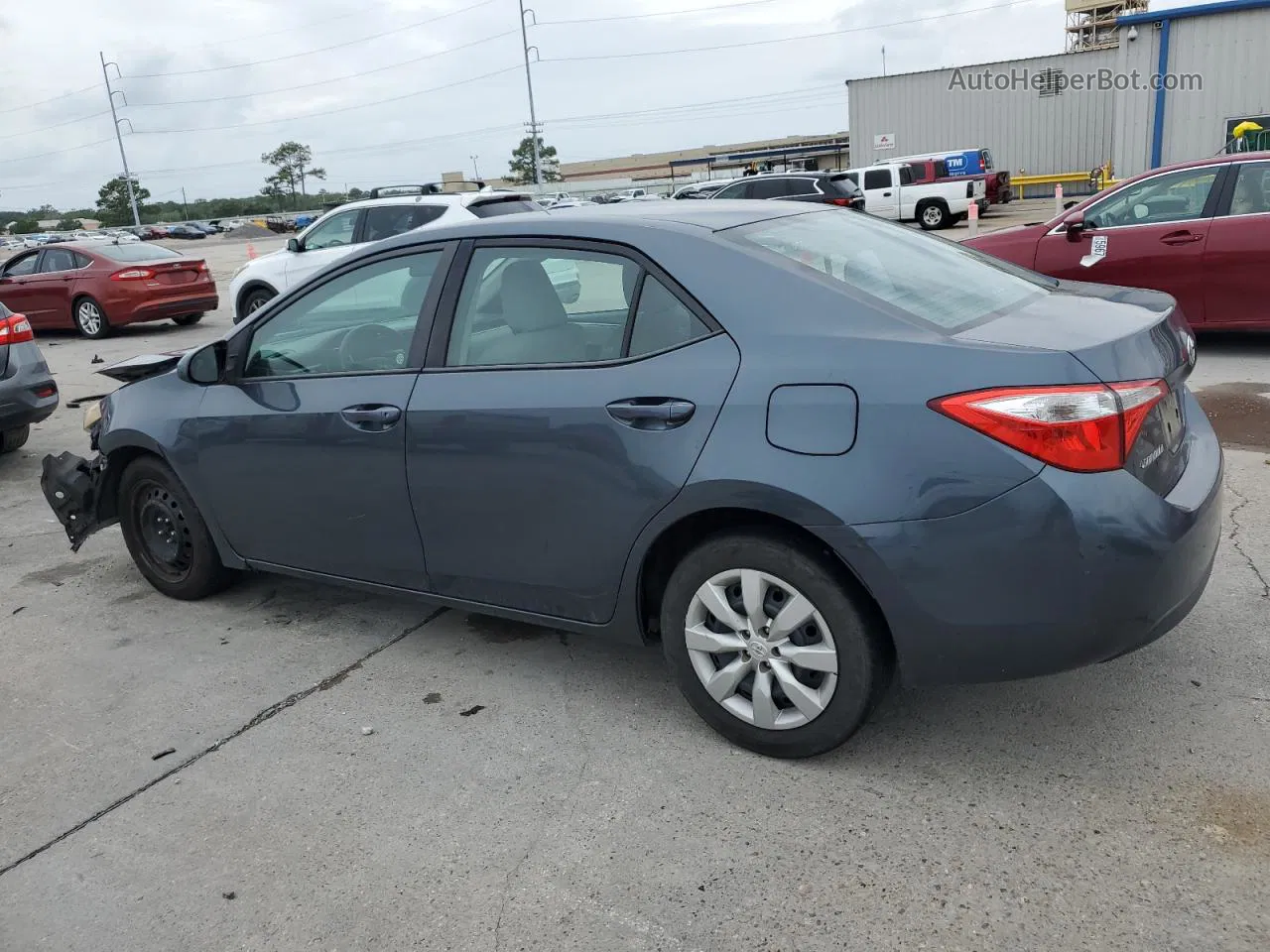 2015 Toyota Corolla L Charcoal vin: 2T1BURHE9FC239935