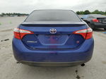 2015 Toyota Corolla L Blue vin: 2T1BURHE9FC241104