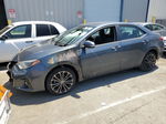 2015 Toyota Corolla L Gray vin: 2T1BURHE9FC244200