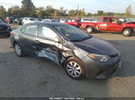 2015 Toyota Corolla Le Gray vin: 2T1BURHE9FC245251