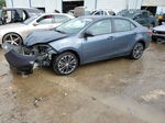 2015 Toyota Corolla L Blue vin: 2T1BURHE9FC308882