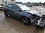 2015 Toyota Corolla L Blue vin: 2T1BURHE9FC308882