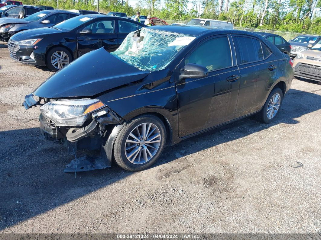 2015 Toyota Corolla Le Plus Black vin: 2T1BURHE9FC309143