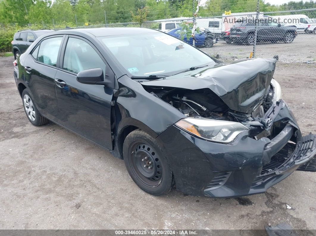 2015 Toyota Corolla Le Black vin: 2T1BURHE9FC316867