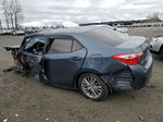 2015 Toyota Corolla L Blue vin: 2T1BURHE9FC320076