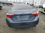 2015 Toyota Corolla L Blue vin: 2T1BURHE9FC320076