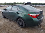 2015 Toyota Corolla L Green vin: 2T1BURHE9FC320871