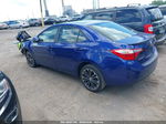 2015 Toyota Corolla S Plus Blue vin: 2T1BURHE9FC356012