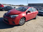 2015 Toyota Corolla L Red vin: 2T1BURHE9FC365759