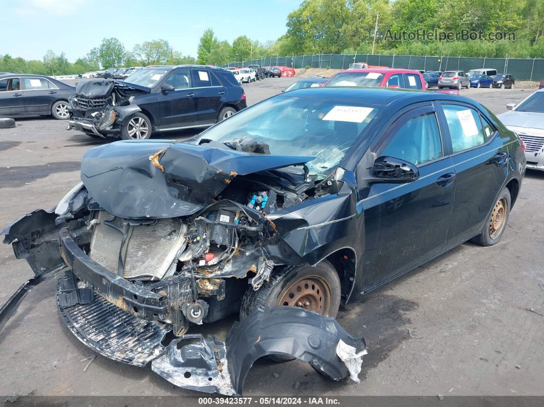 2015 Toyota Corolla Le Черный vin: 2T1BURHE9FC387101