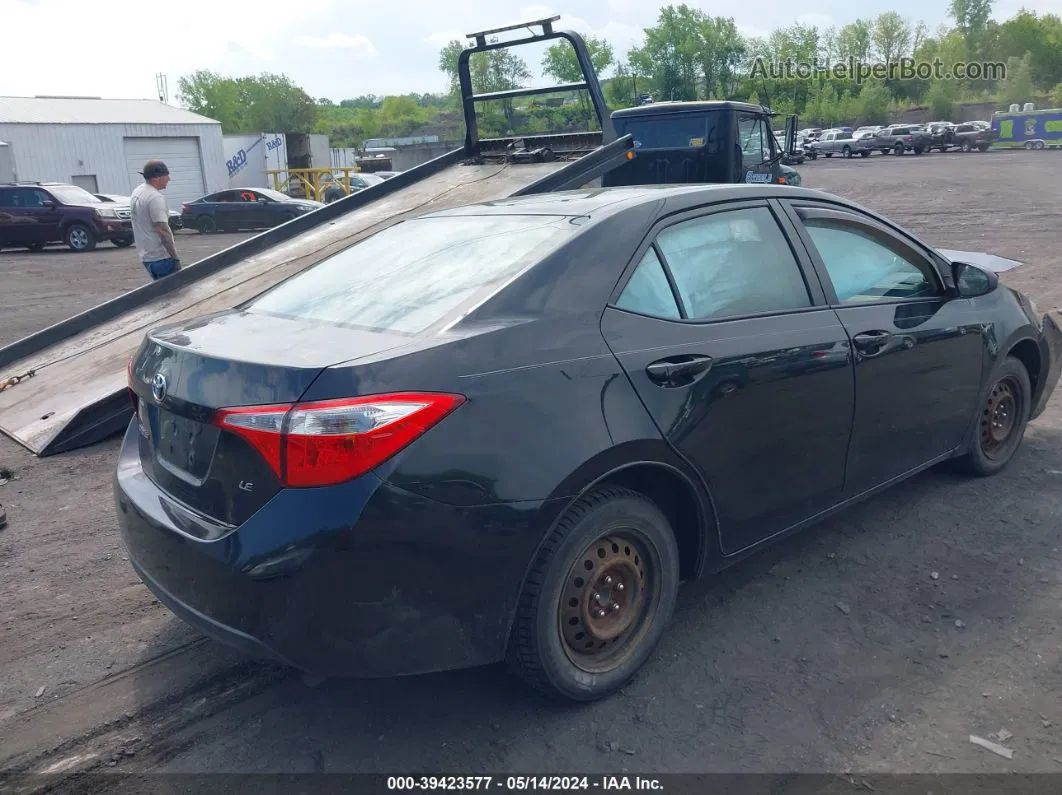 2015 Toyota Corolla Le Black vin: 2T1BURHE9FC387101