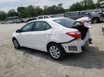 2015 Toyota Corolla L White vin: 2T1BURHE9FC428794