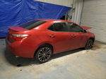 2015 Toyota Corolla L Red vin: 2T1BURHE9FC448429