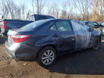 2015 Toyota Corolla L Gray vin: 2T1BURHE9FC453260