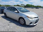 2015 Toyota Corolla Le Silver vin: 2T1BURHE9FC456191