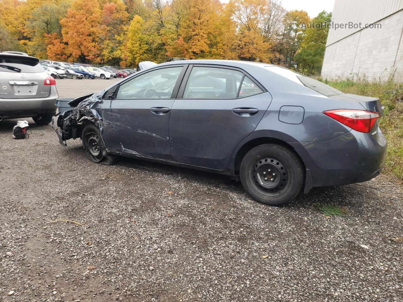 2015 Toyota Corolla L Teal vin: 2T1BURHE9FC465294