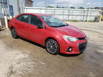 2015 Toyota Corolla L Красный vin: 2T1BURHE9FC475940