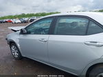 2016 Toyota Corolla Le Silver vin: 2T1BURHE9GC498362