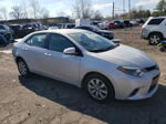 2016 Toyota Corolla L Silver vin: 2T1BURHE9GC544921