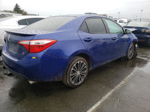 2016 Toyota Corolla L Blue vin: 2T1BURHE9GC571469