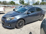 2016 Toyota Corolla L Gray vin: 2T1BURHE9GC586778