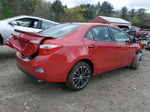 2016 Toyota Corolla L Red vin: 2T1BURHE9GC743824