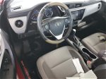 2017 Toyota Corolla L Red vin: 2T1BURHE9HC754565