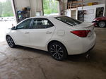 2017 Toyota Corolla L White vin: 2T1BURHE9HC759457