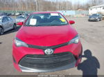 2017 Toyota Corolla Le Красный vin: 2T1BURHE9HC794032