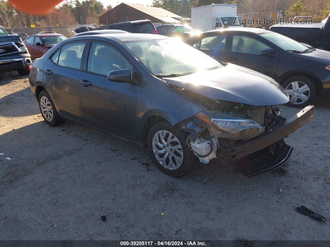 2017 Toyota Corolla Le Gray vin: 2T1BURHE9HC809807