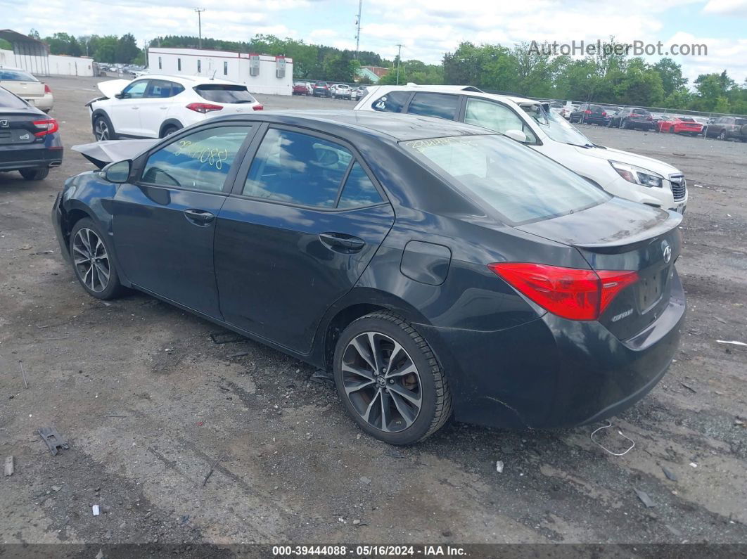 2017 Toyota Corolla Se Черный vin: 2T1BURHE9HC821553