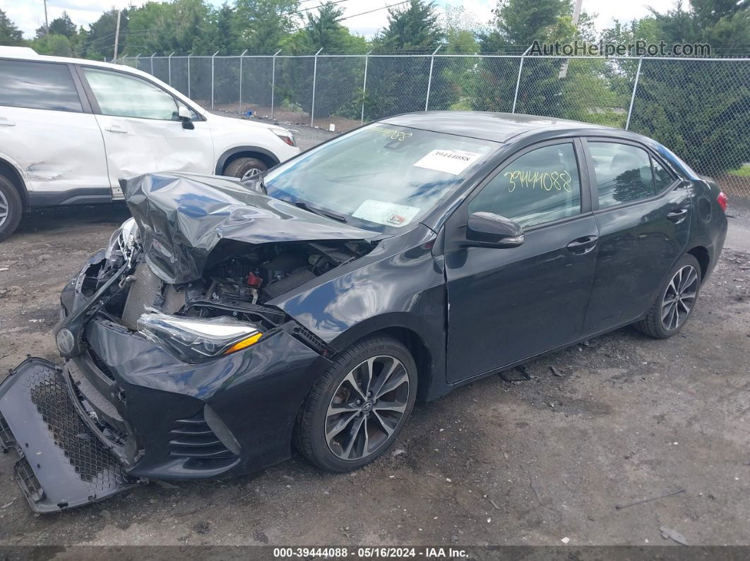 2017 Toyota Corolla Se Black vin: 2T1BURHE9HC821553