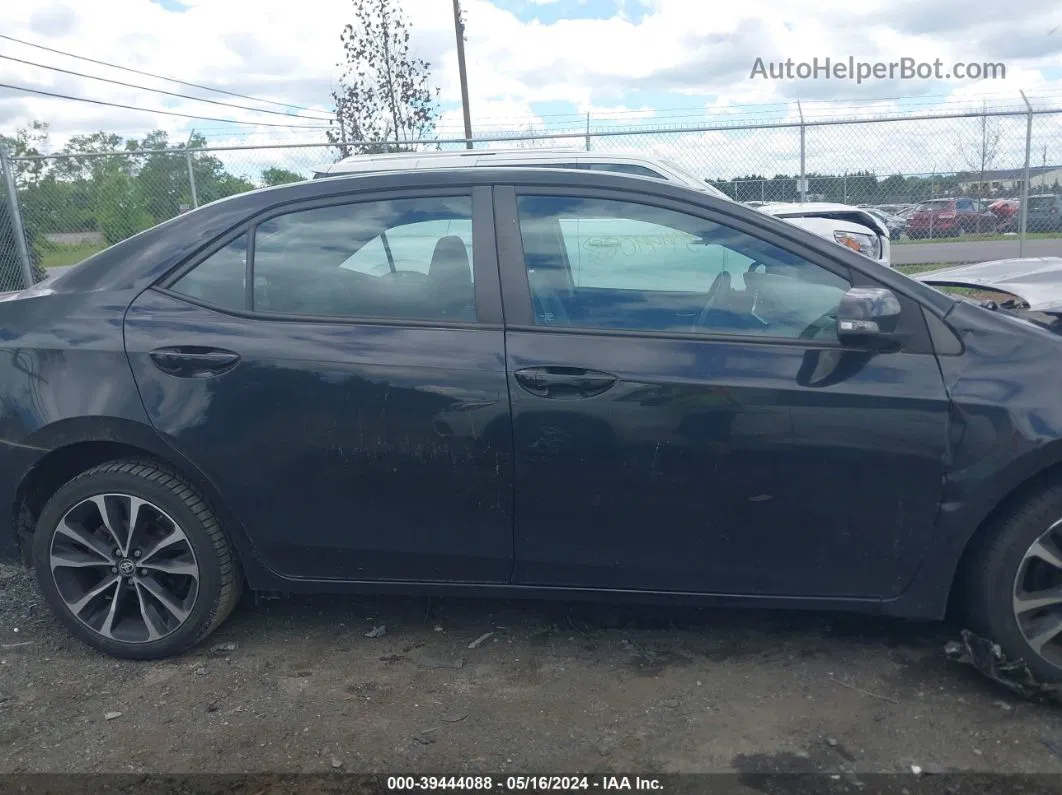 2017 Toyota Corolla Se Черный vin: 2T1BURHE9HC821553