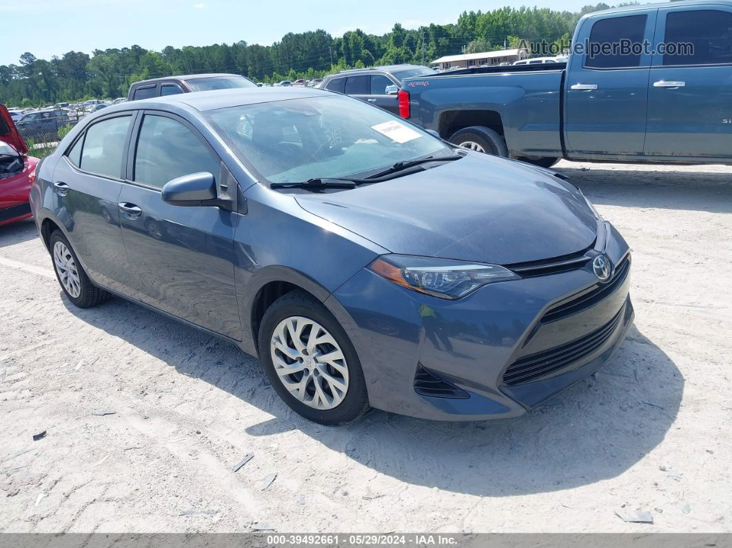 2017 Toyota Corolla Le Blue vin: 2T1BURHE9HC823545