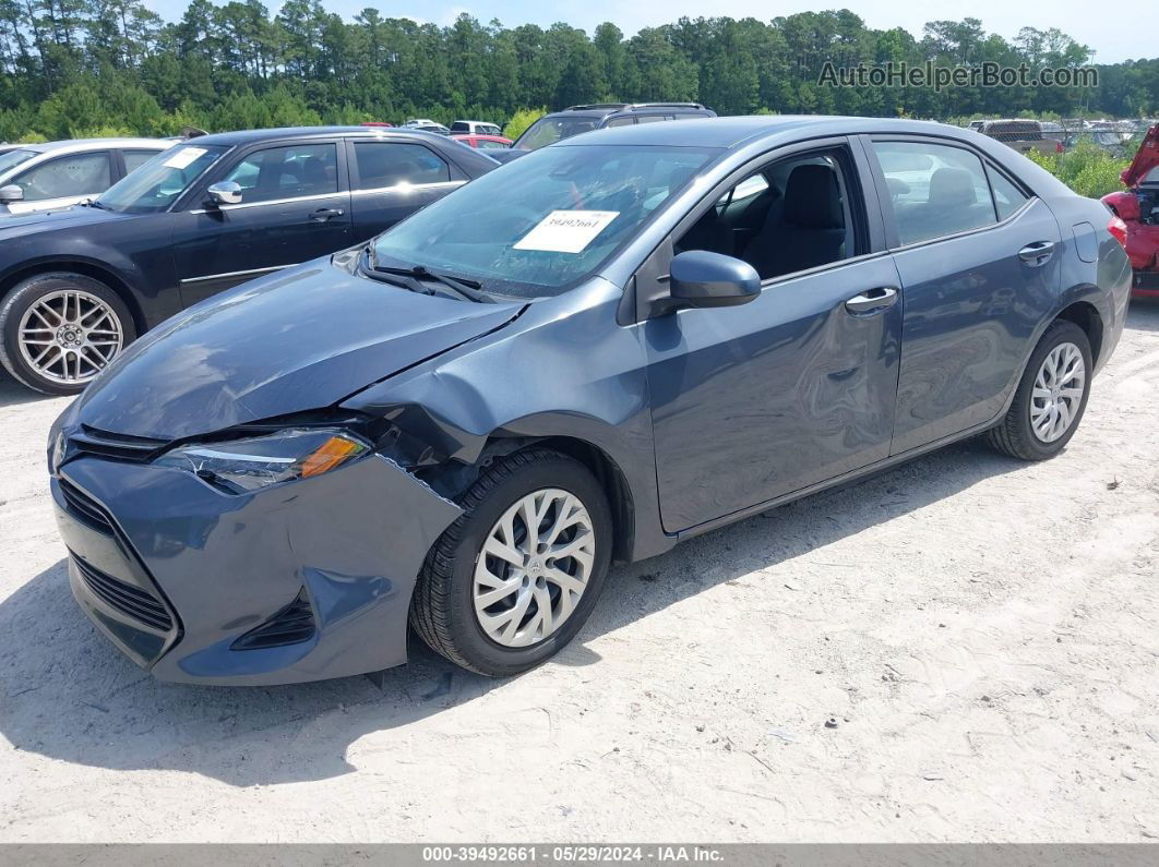 2017 Toyota Corolla Le Blue vin: 2T1BURHE9HC823545