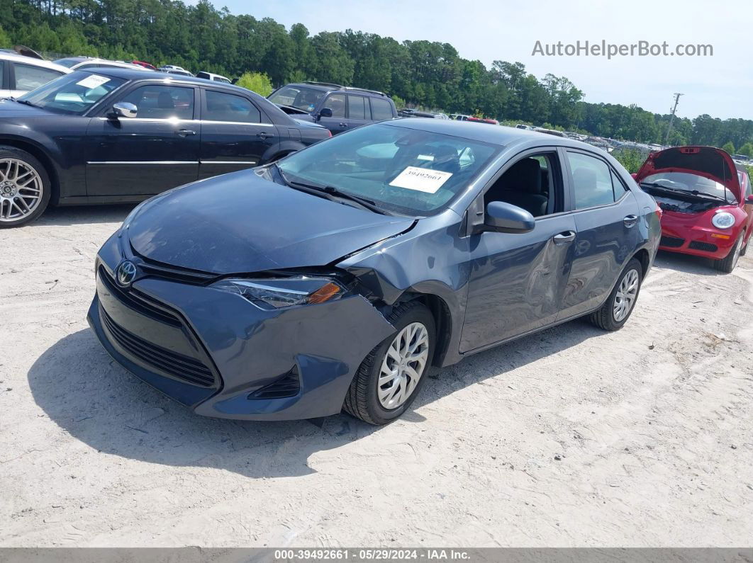 2017 Toyota Corolla Le Blue vin: 2T1BURHE9HC823545