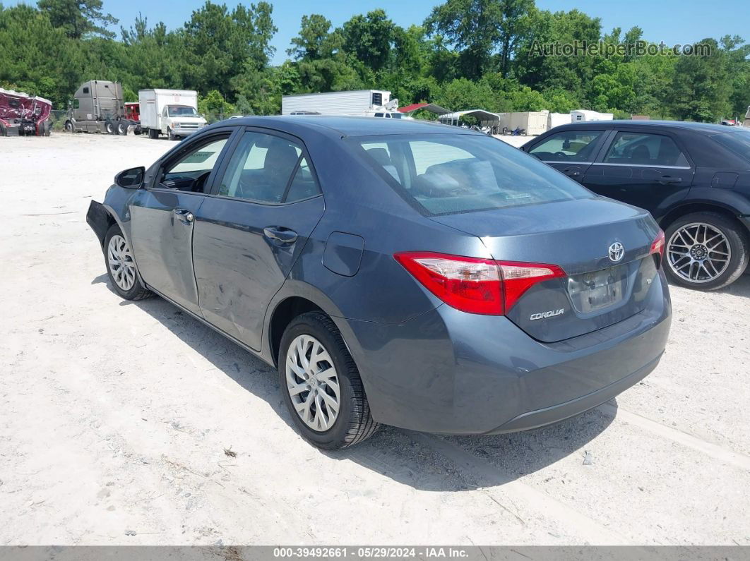 2017 Toyota Corolla Le Blue vin: 2T1BURHE9HC823545