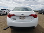 2017 Toyota Corolla L White vin: 2T1BURHE9HC842385