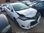 2017 Toyota Corolla Le White vin: 2T1BURHE9HC848168