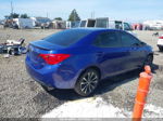 2017 Toyota Corolla Se Blue vin: 2T1BURHE9HC884183