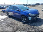 2017 Toyota Corolla Se Blue vin: 2T1BURHE9HC884183