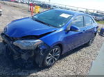 2017 Toyota Corolla Se Blue vin: 2T1BURHE9HC884183