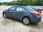 2017 Toyota Corolla L Blue vin: 2T1BURHE9HC884751