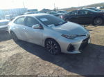 2017 Toyota Corolla Se Silver vin: 2T1BURHE9HC884927