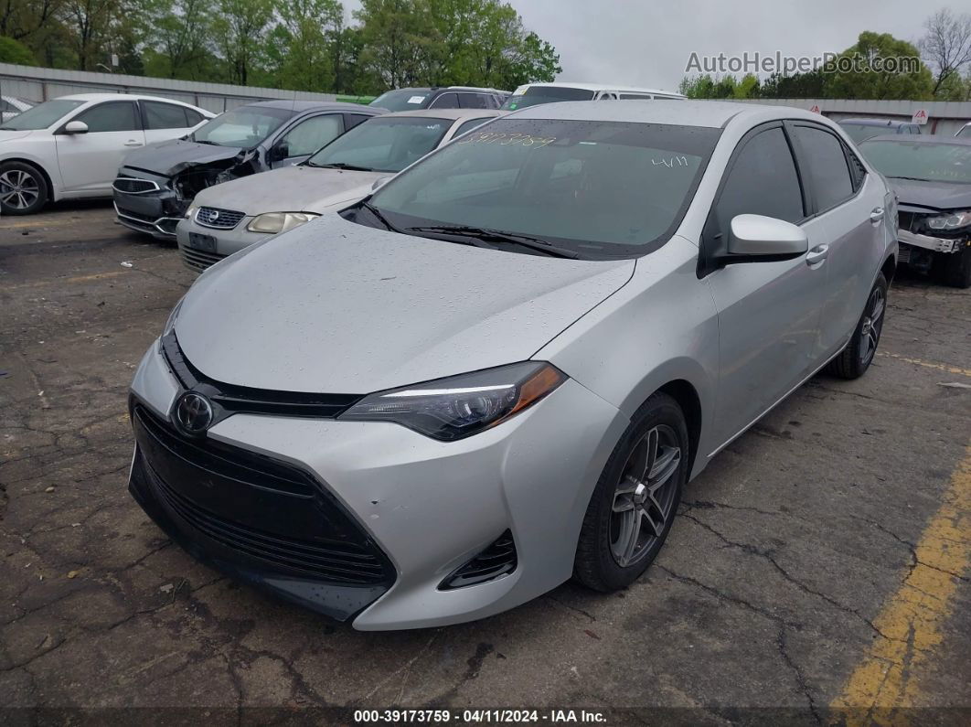 2017 Toyota Corolla Le Silver vin: 2T1BURHE9HC910443