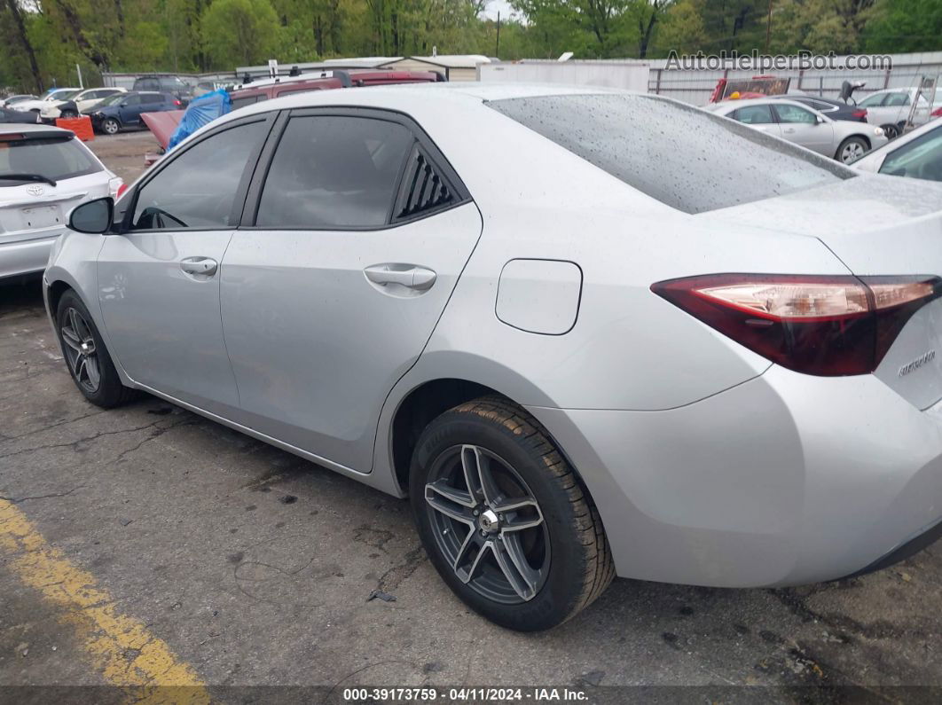 2017 Toyota Corolla Le Silver vin: 2T1BURHE9HC910443