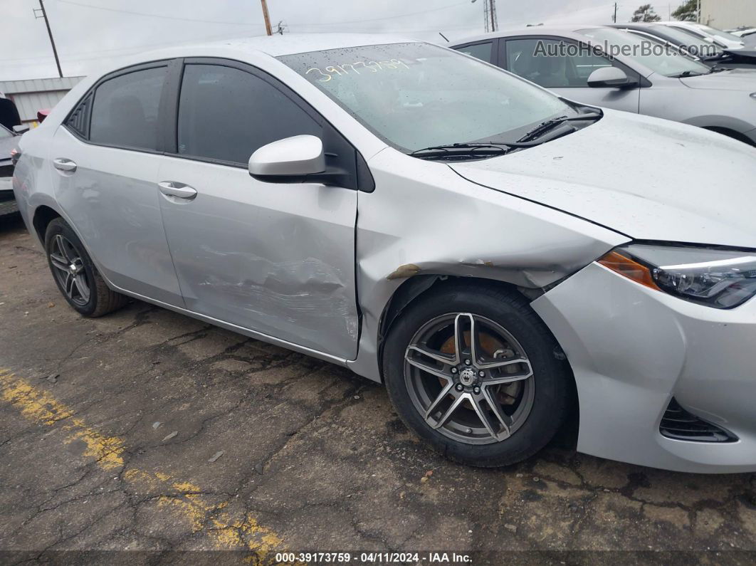 2017 Toyota Corolla Le Silver vin: 2T1BURHE9HC910443