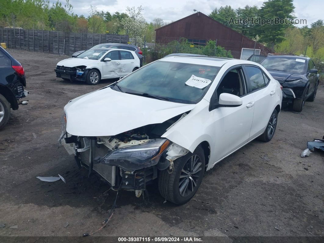 2017 Toyota Corolla Le White vin: 2T1BURHE9HC944012