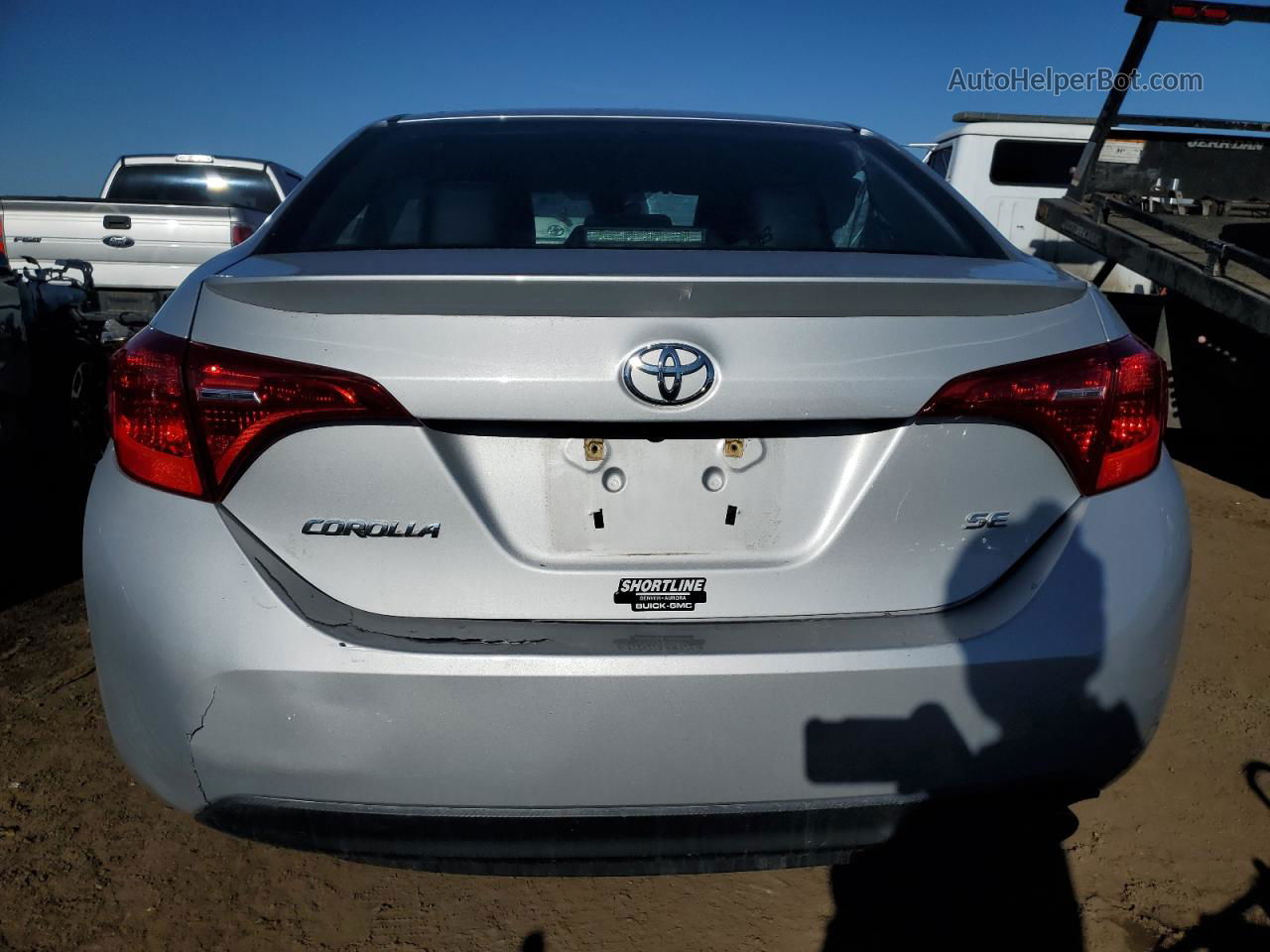 2017 Toyota Corolla L Gray vin: 2T1BURHE9HC958007